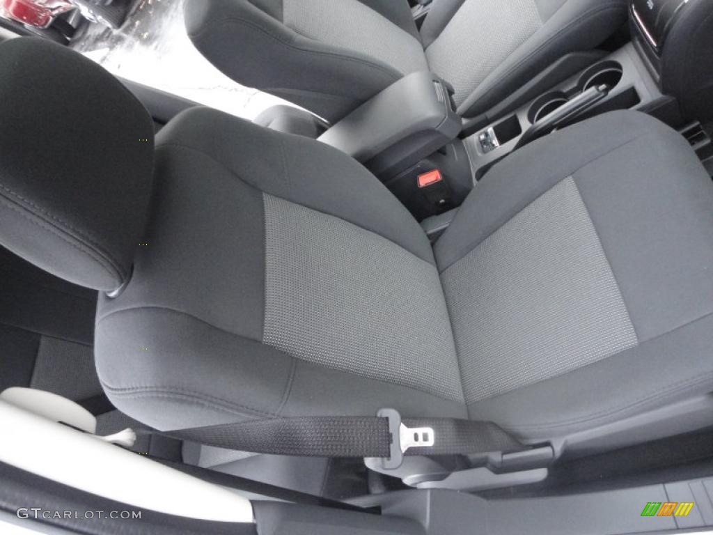 Dark Slate Gray Interior 2011 Jeep Compass 2.4 Latitude 4x4 Photo #43035671