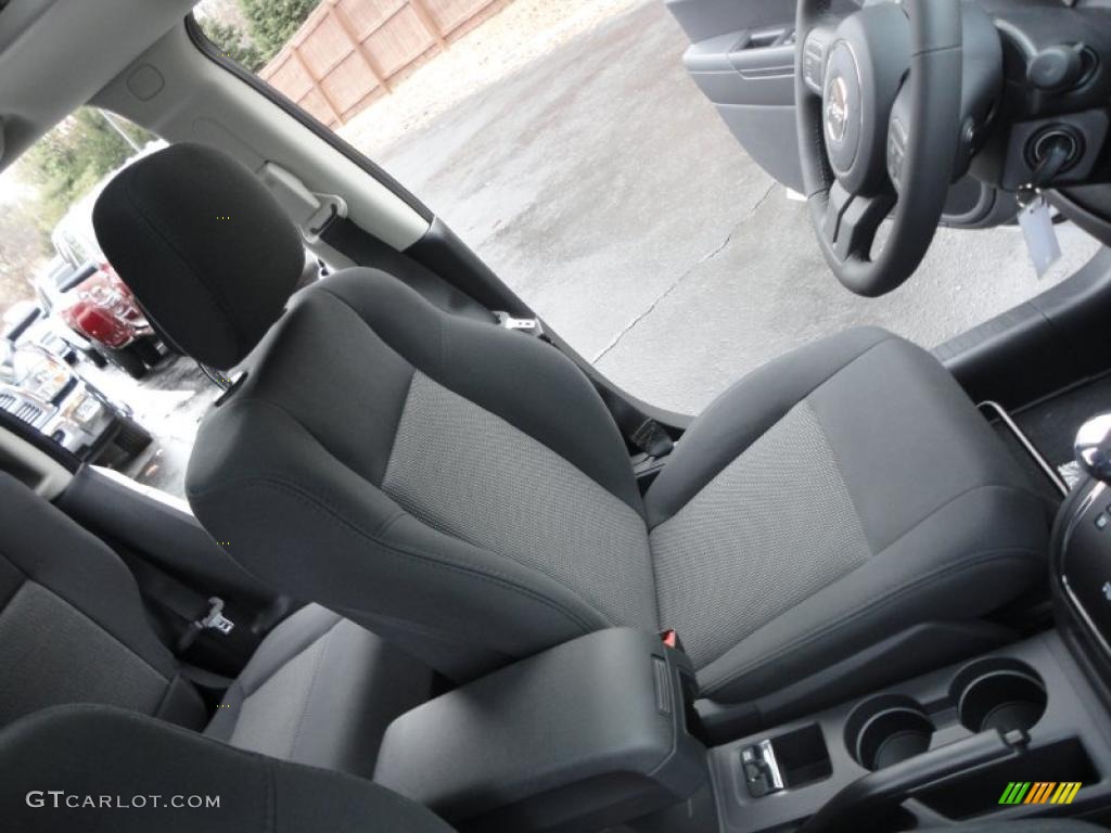 Dark Slate Gray Interior 2011 Jeep Compass 2.4 Latitude 4x4 Photo #43035683