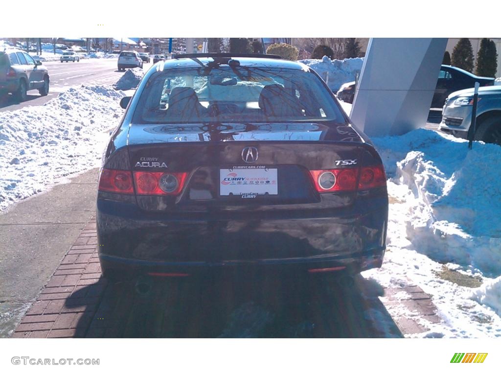 2008 TSX Sedan - Nighthawk Black Pearl / Parchment photo #6