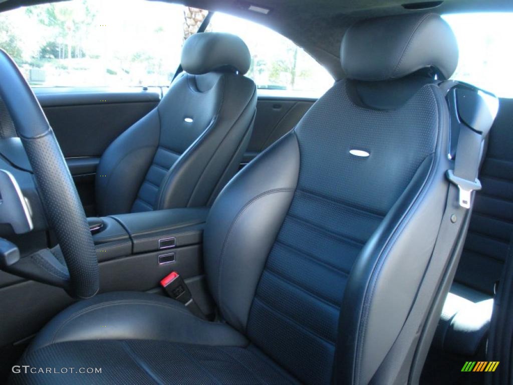 Black Interior 2008 Mercedes-Benz CL 63 AMG Photo #43037291