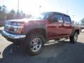 2006 Cherry Red Metallic Chevrolet Colorado LT Crew Cab  photo #3