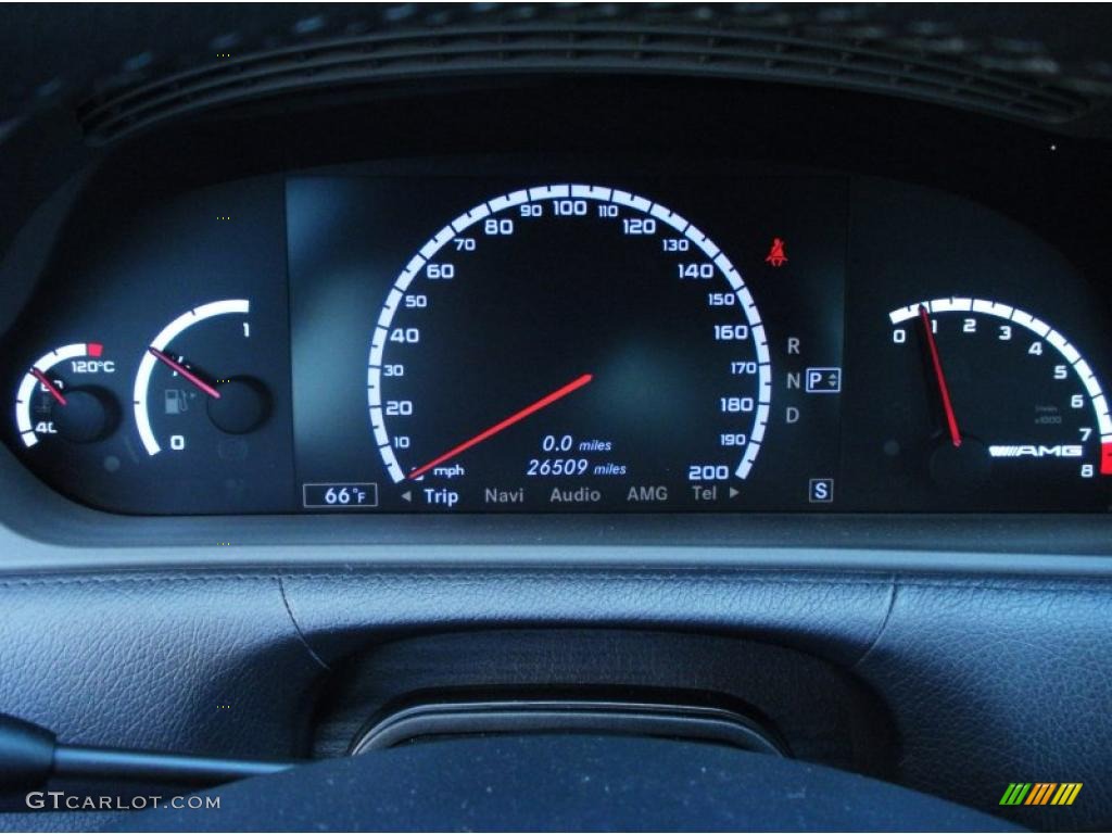 2008 Mercedes-Benz CL 63 AMG Gauges Photo #43037423