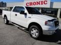 2004 Oxford White Ford F150 XLT SuperCab 4x4  photo #1