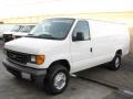 Oxford White - E Series Van E350 Commercial Extended Photo No. 3