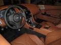 Chestnut Tan 2011 Aston Martin DBS Coupe Interior Color