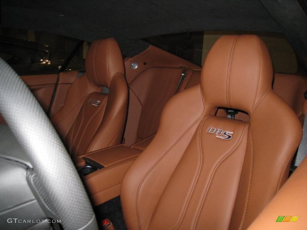 Chestnut Tan Interior 2011 Aston Martin DBS Coupe Photo #43038863