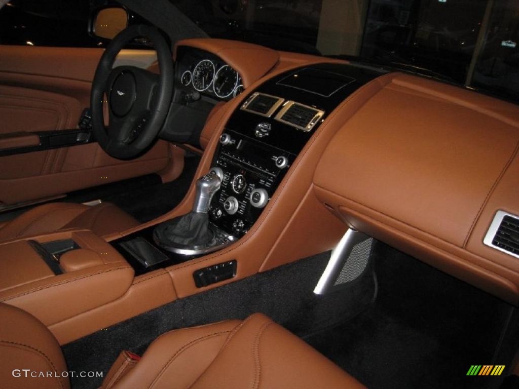 2011 Aston Martin DBS Coupe Chestnut Tan Dashboard Photo #43038879