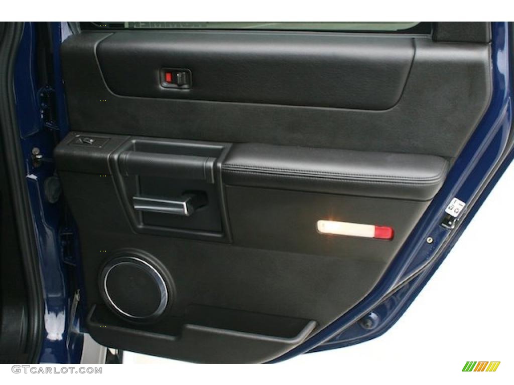 2007 H2 SUV - All Terrain Blue / Ebony Black photo #47