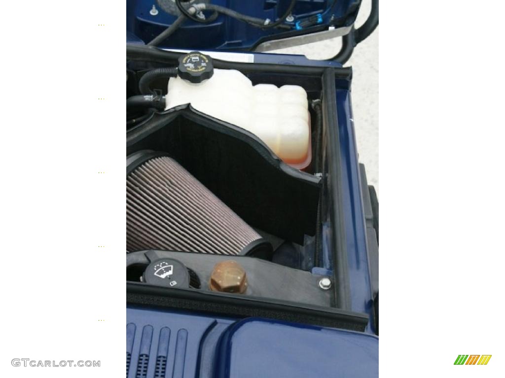 2007 H2 SUV - All Terrain Blue / Ebony Black photo #51