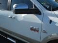 2011 Bright White Dodge Ram 3500 HD Laramie Crew Cab 4x4 Dually  photo #24