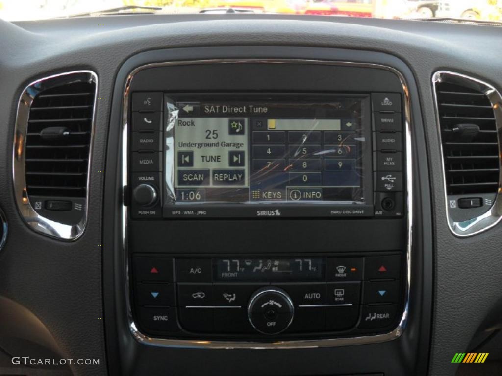 2011 Dodge Durango Express 4x4 Controls Photo #43047048