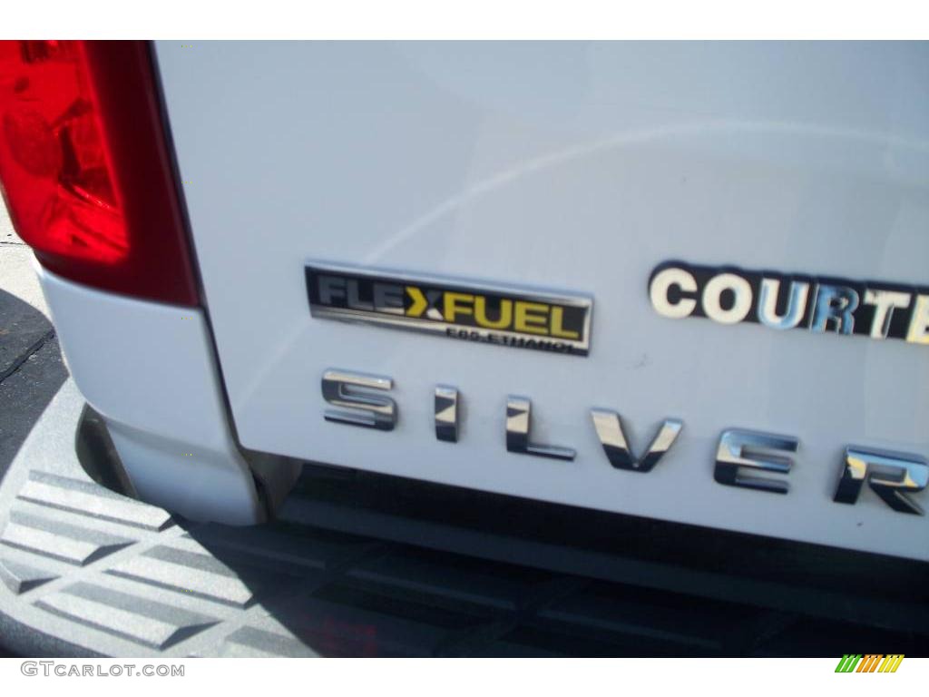 2008 Silverado 1500 LT Crew Cab - Summit White / Ebony photo #7