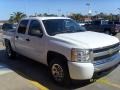 2008 Summit White Chevrolet Silverado 1500 LT Crew Cab  photo #3