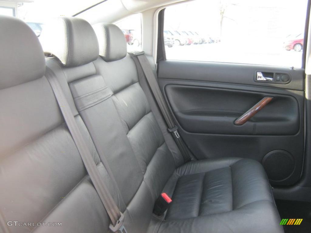 2001 Passat GLX V6 4Motion Sedan - Satin Silver Metallic / Black photo #8