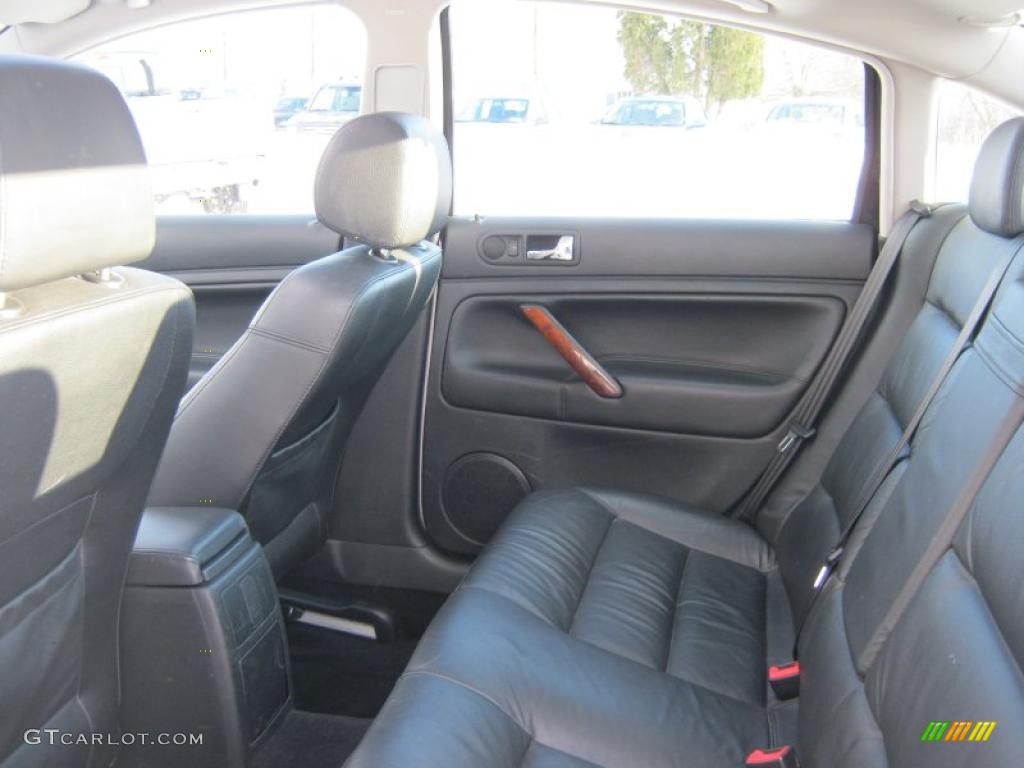 2001 Passat GLX V6 4Motion Sedan - Satin Silver Metallic / Black photo #18