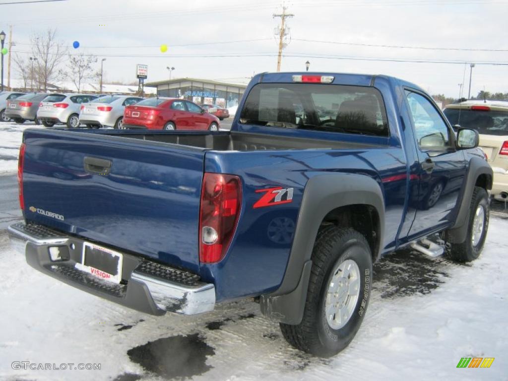 Superior Blue Metallic 2005 Chevrolet Colorado LS Regular Cab Exterior Photo #43052844