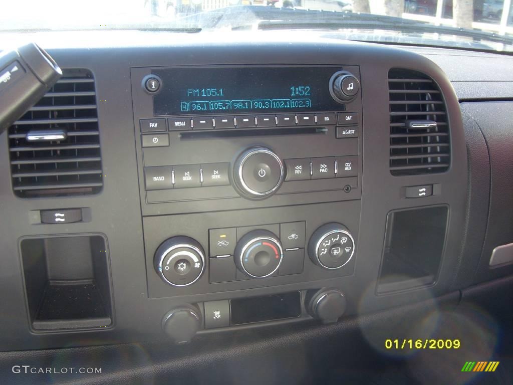 2008 Silverado 1500 LT Crew Cab - Graystone Metallic / Ebony photo #17