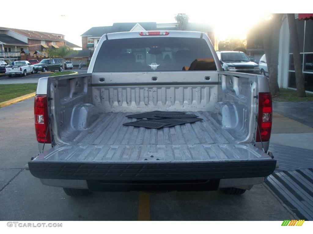 2008 Silverado 1500 LS Crew Cab - Silver Birch Metallic / Light Titanium/Ebony Accents photo #6