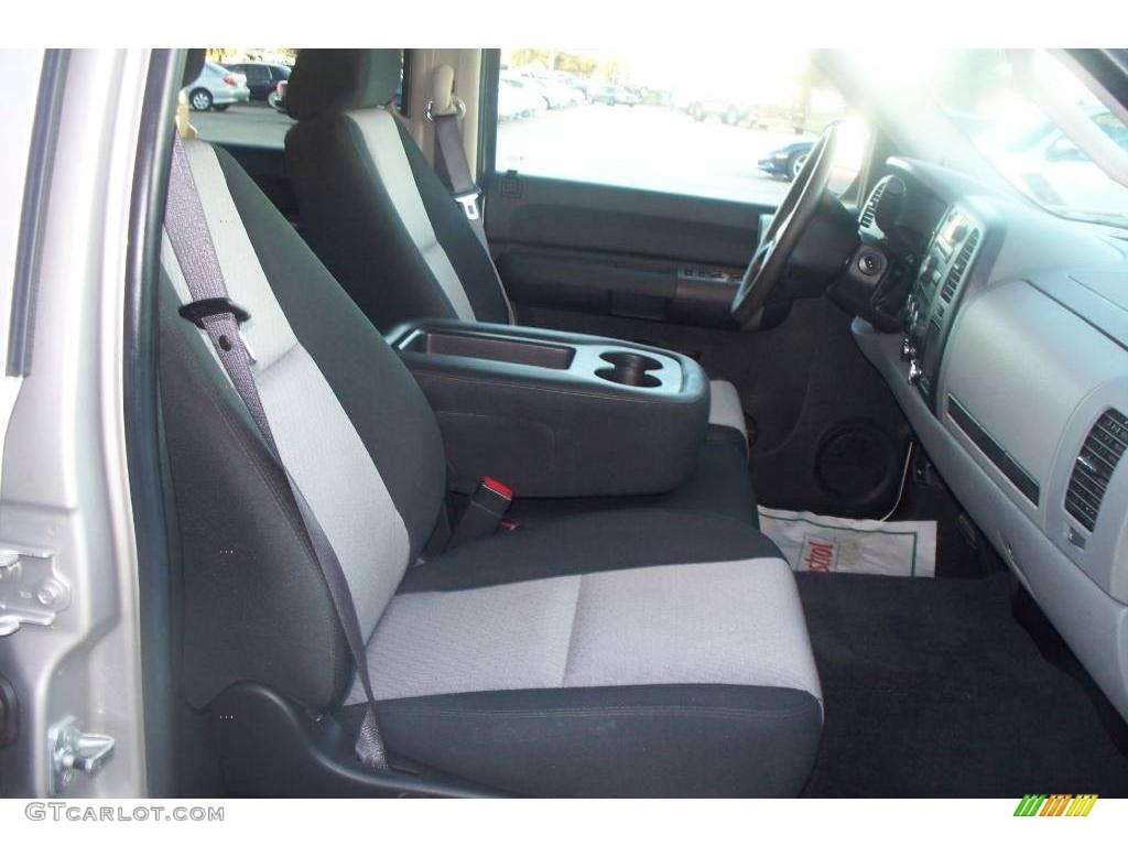 2008 Silverado 1500 LS Crew Cab - Silver Birch Metallic / Light Titanium/Ebony Accents photo #9