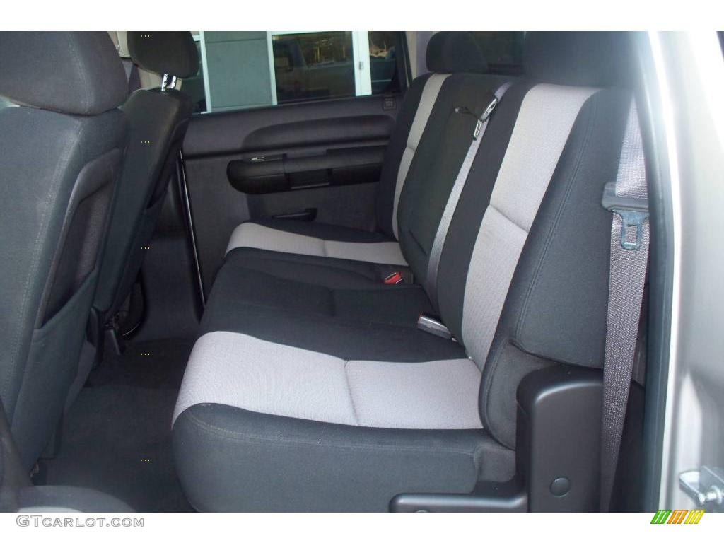 2008 Silverado 1500 LS Crew Cab - Silver Birch Metallic / Light Titanium/Ebony Accents photo #11