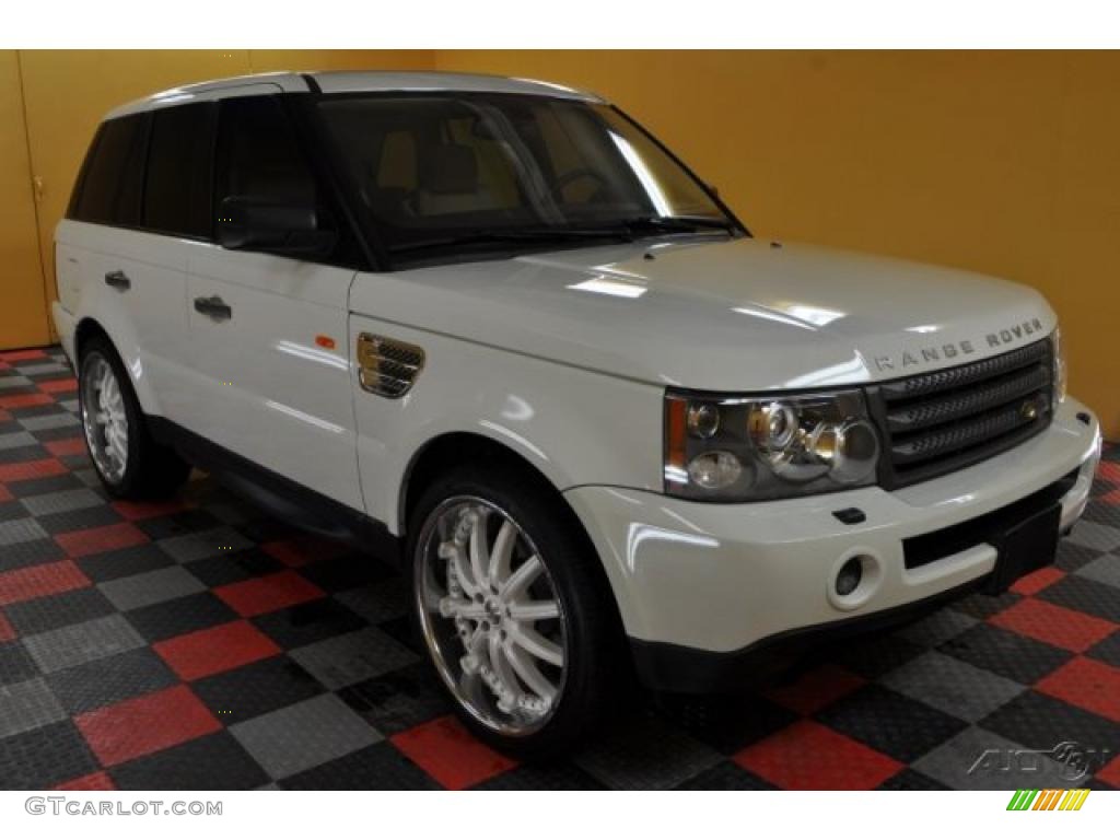 2006 Range Rover Sport HSE - Chawton White / Alpaca Beige photo #1