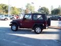 2007 Red Rock Crystal Pearl Jeep Wrangler X 4x4  photo #5