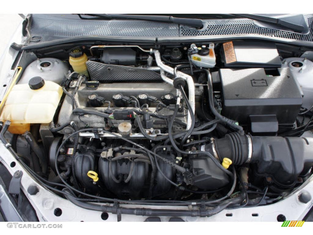 2004 Ford Focus LX Sedan 2.3 Liter DOHC 16-Valve 4 Cylinder Engine Photo #43057348