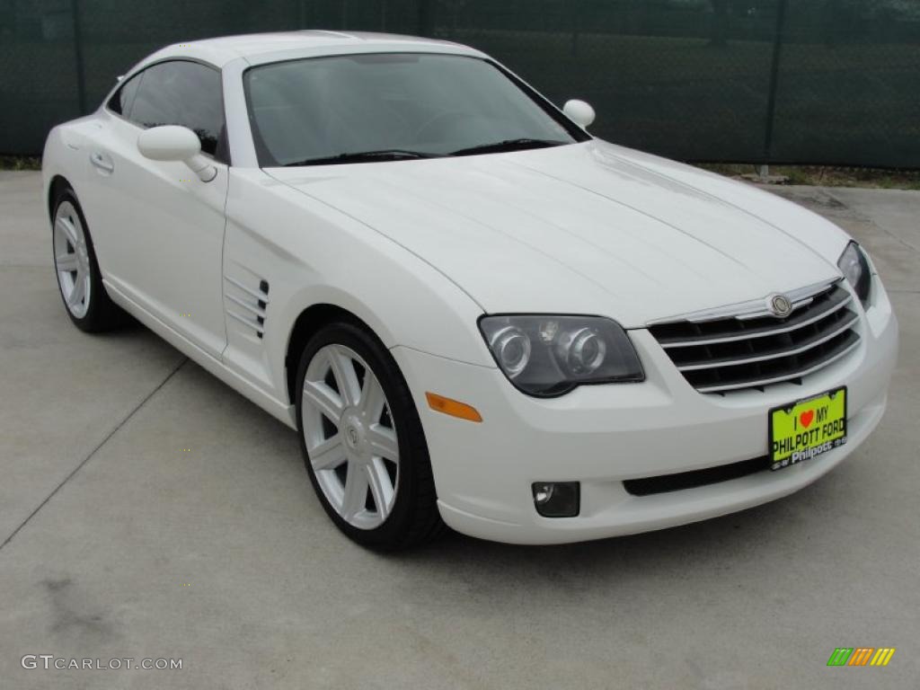 2004 Crossfire Limited Coupe - Alabaster White / Dark Slate Gray photo #1
