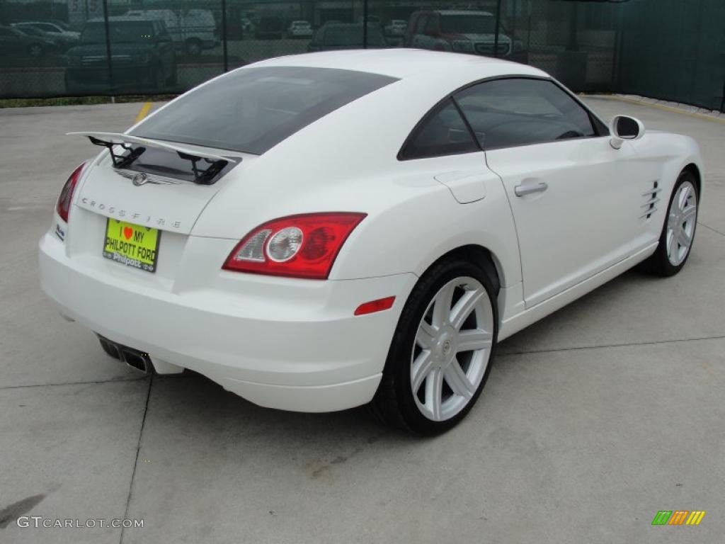 2004 Crossfire Limited Coupe - Alabaster White / Dark Slate Gray photo #3