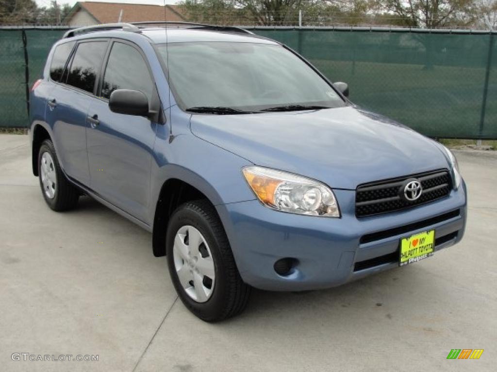 2007 RAV4 I4 - Pacific Blue Metallic / Ash Gray photo #1