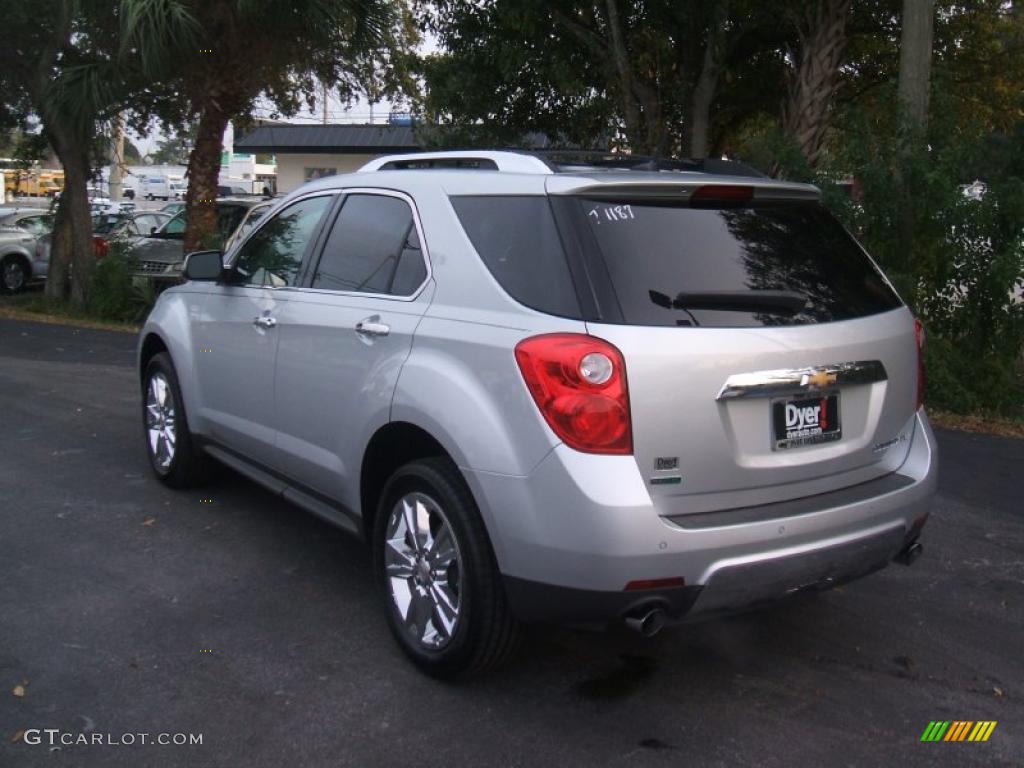 Silver Ice Metallic 2011 Chevrolet Equinox LTZ Exterior Photo #43061280
