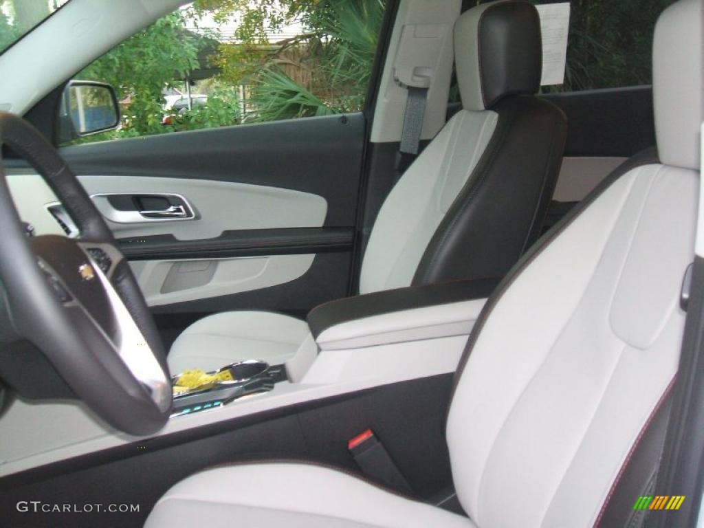 Light Titanium/Jet Black Interior 2011 Chevrolet Equinox LTZ Photo #43061360