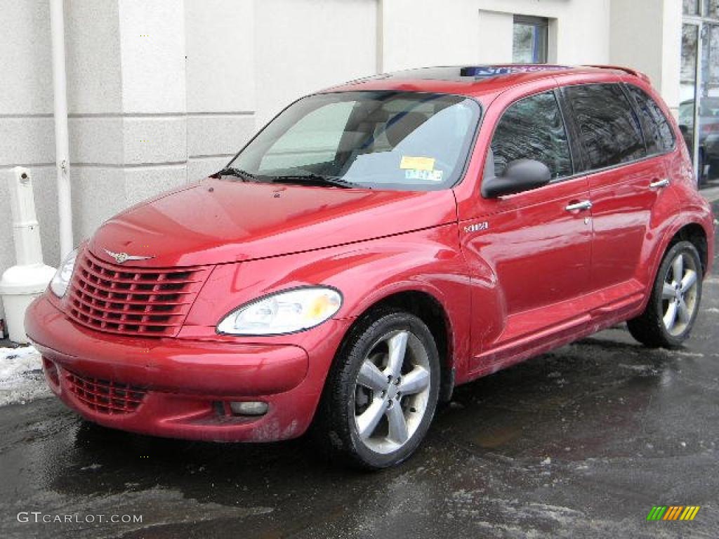 Inferno Red Pearlcoat 2004 Chrysler PT Cruiser GT Exterior Photo #43062156