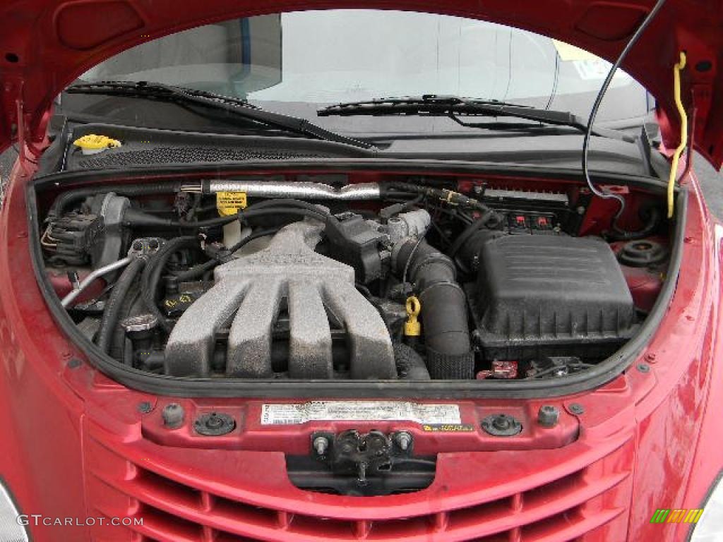 2004 Chrysler PT Cruiser GT 2.4 Liter Turbocharged DOHC 16-Valve 4 Cylinder Engine Photo #43062216