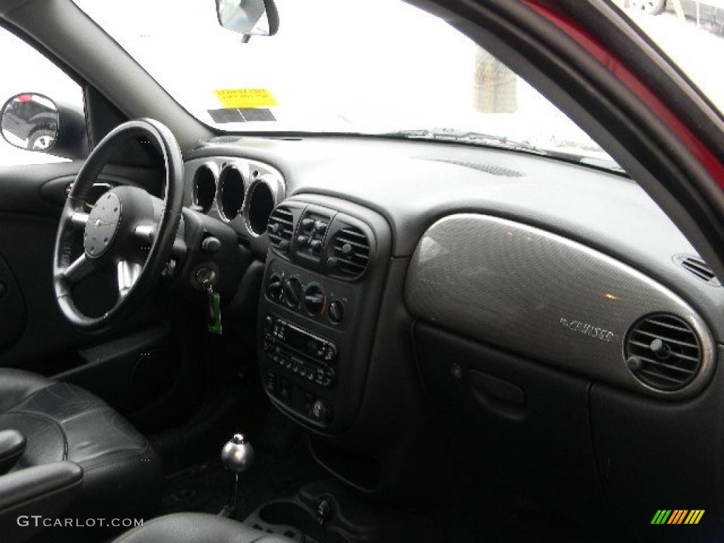 2004 Chrysler PT Cruiser GT Dark Slate Gray Dashboard Photo #43062316