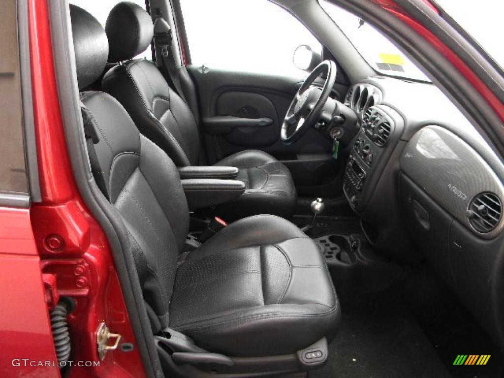 Dark Slate Gray Interior 2004 Chrysler PT Cruiser GT Photo #43062328