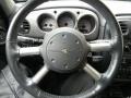 Dark Slate Gray 2004 Chrysler PT Cruiser GT Steering Wheel