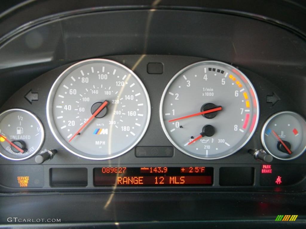 2000 BMW M5 Standard M5 Model Gauges Photo #43064336