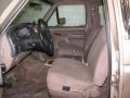 Tan 1993 Ford F150 XLT Extended Cab 4x4 Interior Color