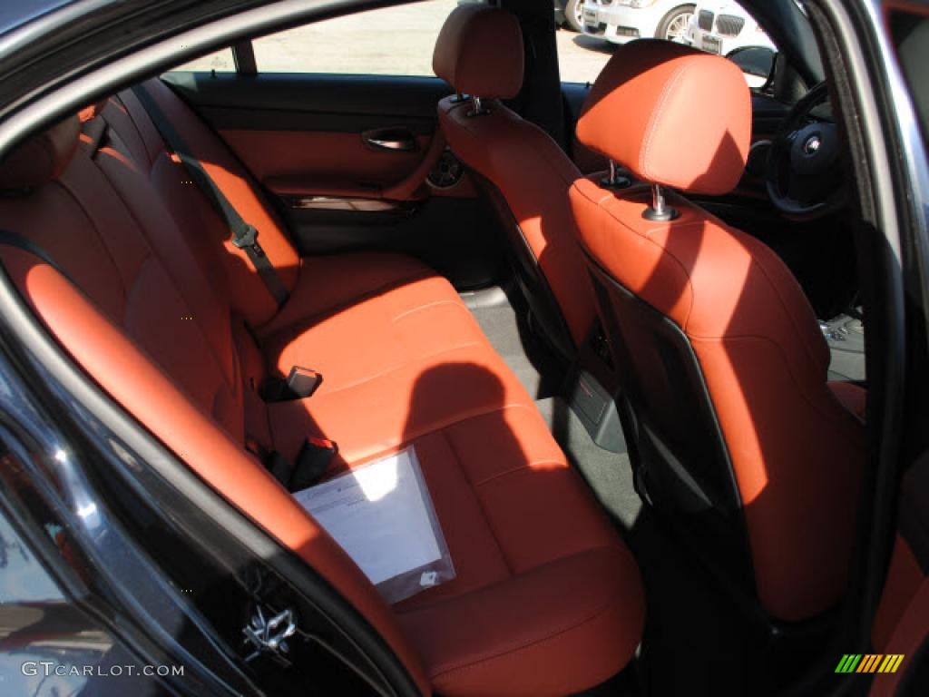 Fox Red Novillo Leather Interior 2009 BMW M3 Sedan Photo #43065376