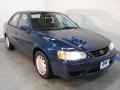 2001 Indigo Ink Blue Pearl Toyota Corolla LE  photo #1