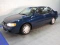 2001 Indigo Ink Blue Pearl Toyota Corolla LE  photo #2