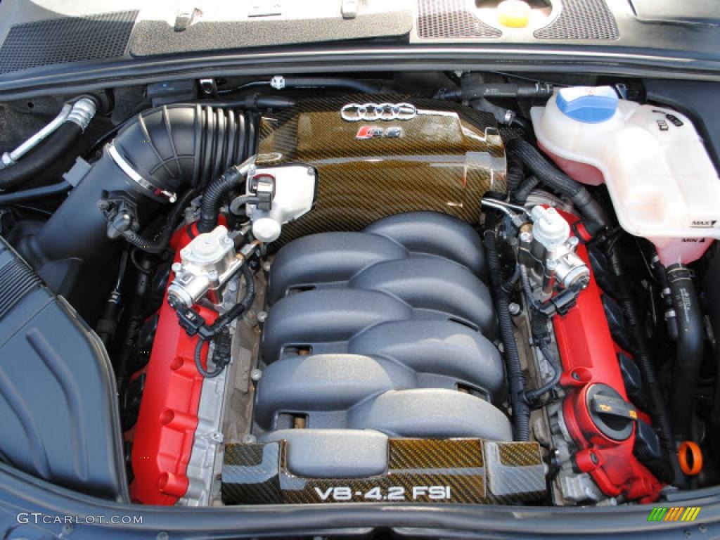 2007 Audi RS4 4.2 quattro Sedan 4.2 Liter FSI DOHC 32-Valve VVT V8 Engine Photo #43066668