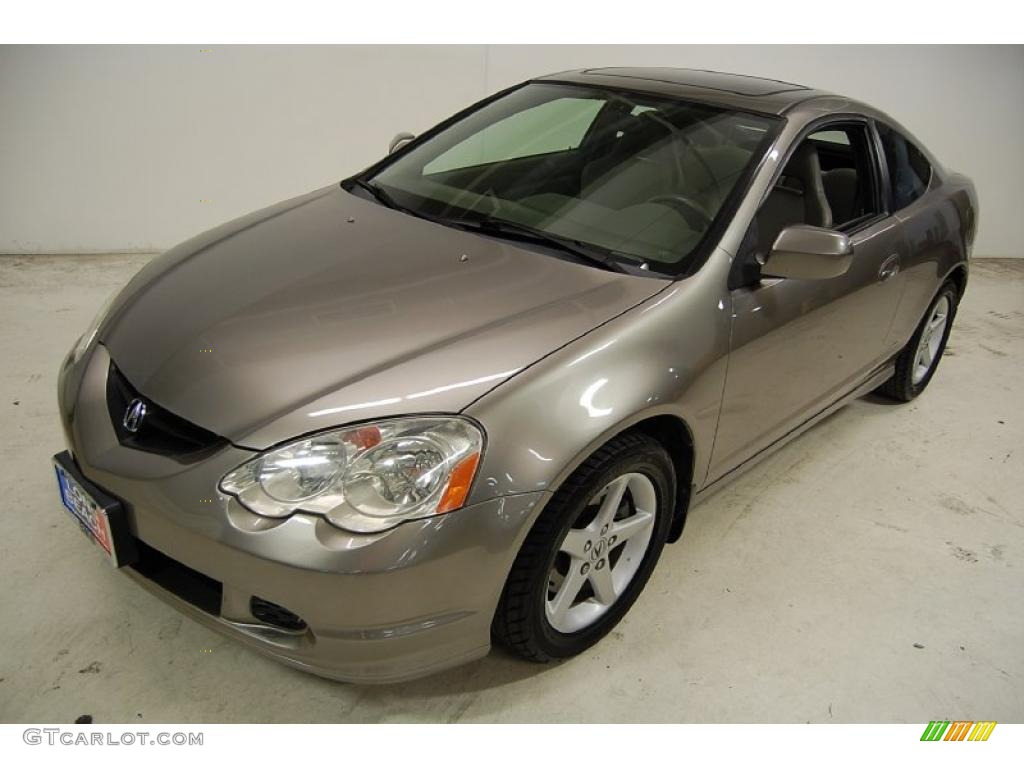 2004 RSX Type S Sports Coupe - Desert Silver Metallic / Titanium photo #9