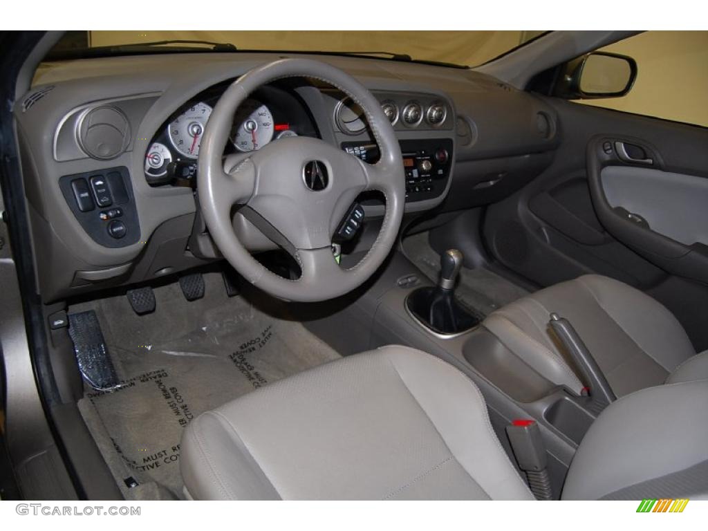 Titanium Interior 2004 Acura RSX Type S Sports Coupe Photo #43067728