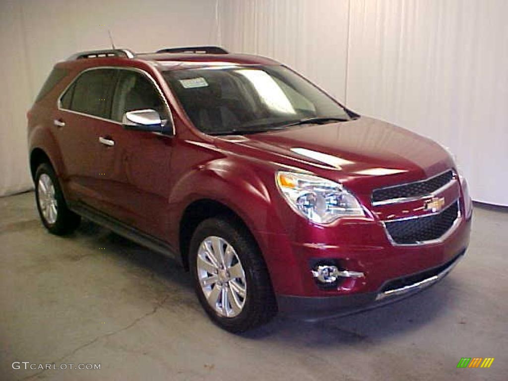 2011 Equinox LT - Cardinal Red Metallic / Light Titanium/Jet Black photo #1