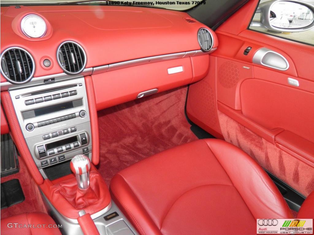 Carrera Red Interior 2008 Porsche Boxster RS 60 Spyder Photo #43069085