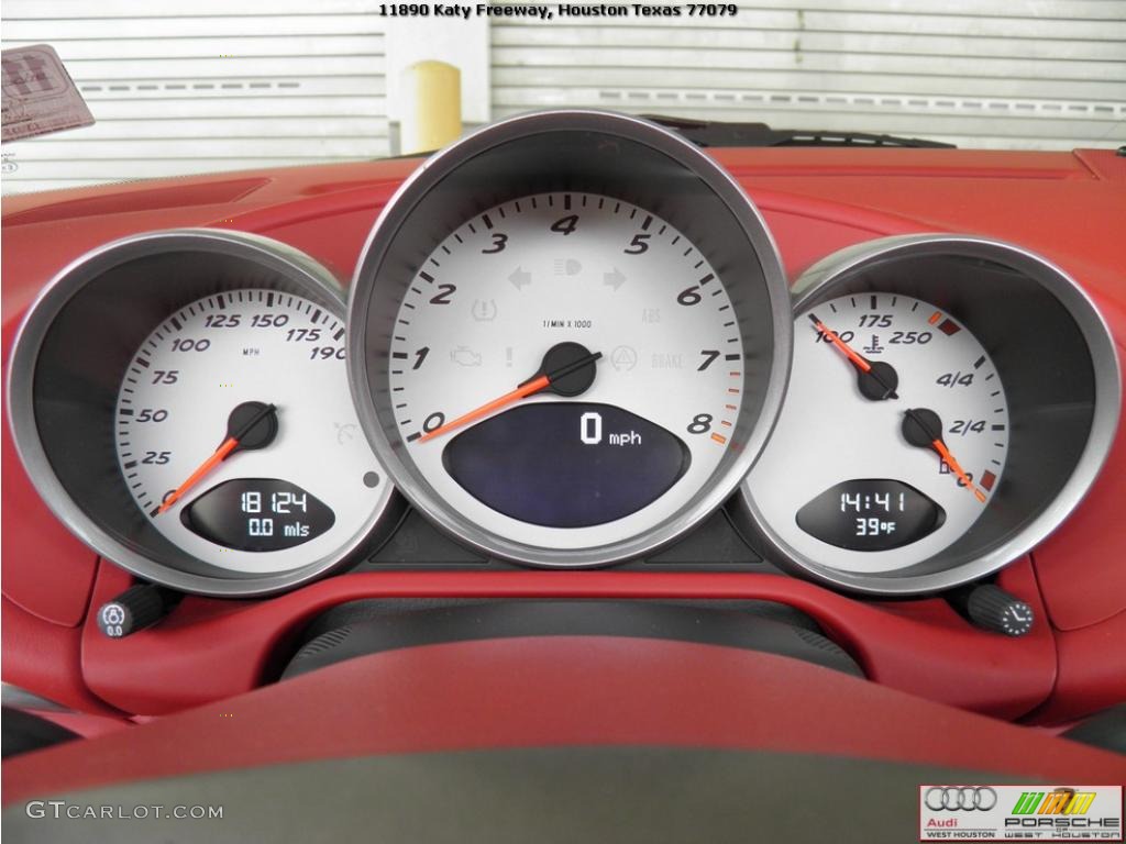 2008 Porsche Boxster RS 60 Spyder Gauges Photo #43069137