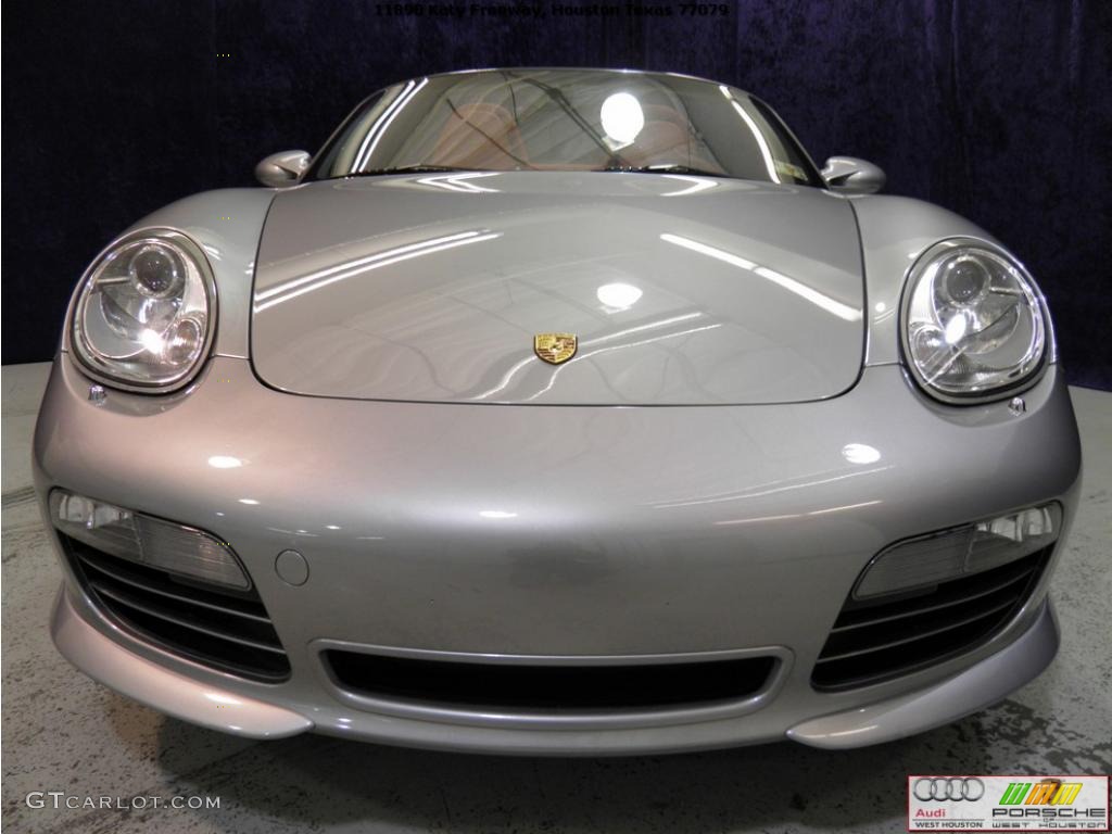 2008 Boxster RS 60 Spyder - GT Silver Metallic / Carrera Red photo #14