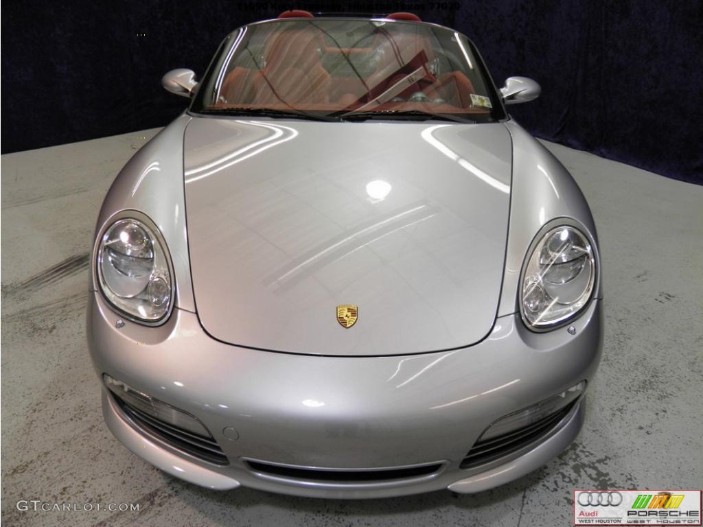 2008 Boxster RS 60 Spyder - GT Silver Metallic / Carrera Red photo #15
